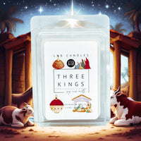 Three Kings Soy Wax Melt 3 PACK frankincense and Myrhh