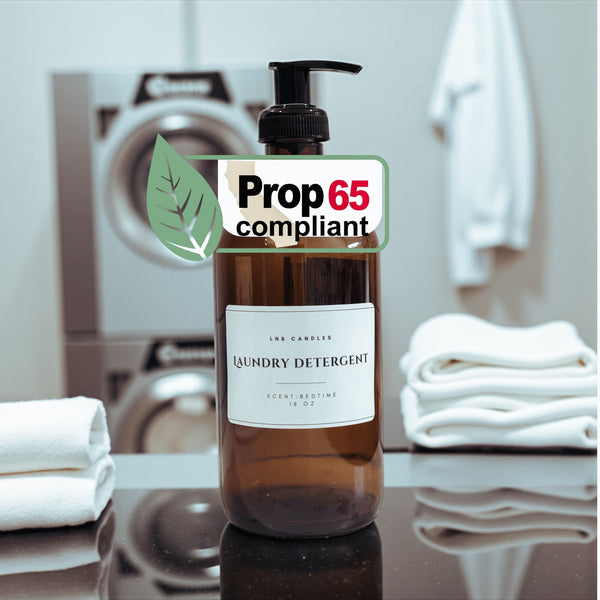 Eco Friendly Liquid Laundry Detergent Essential Oils Scented