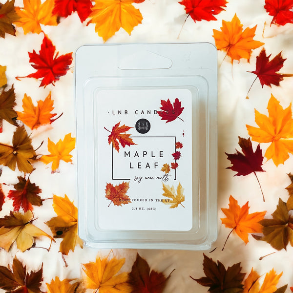 Maple Leaf Soy Wax Melt 3 PACK