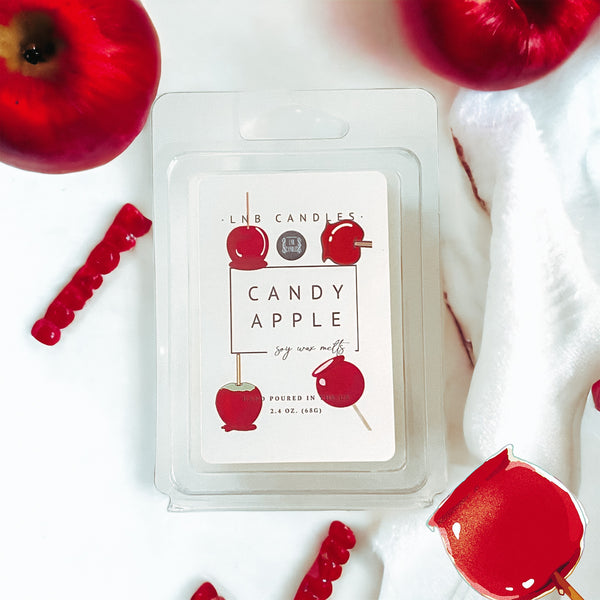 3 Pack Candy Apple Soy Wax Melt
