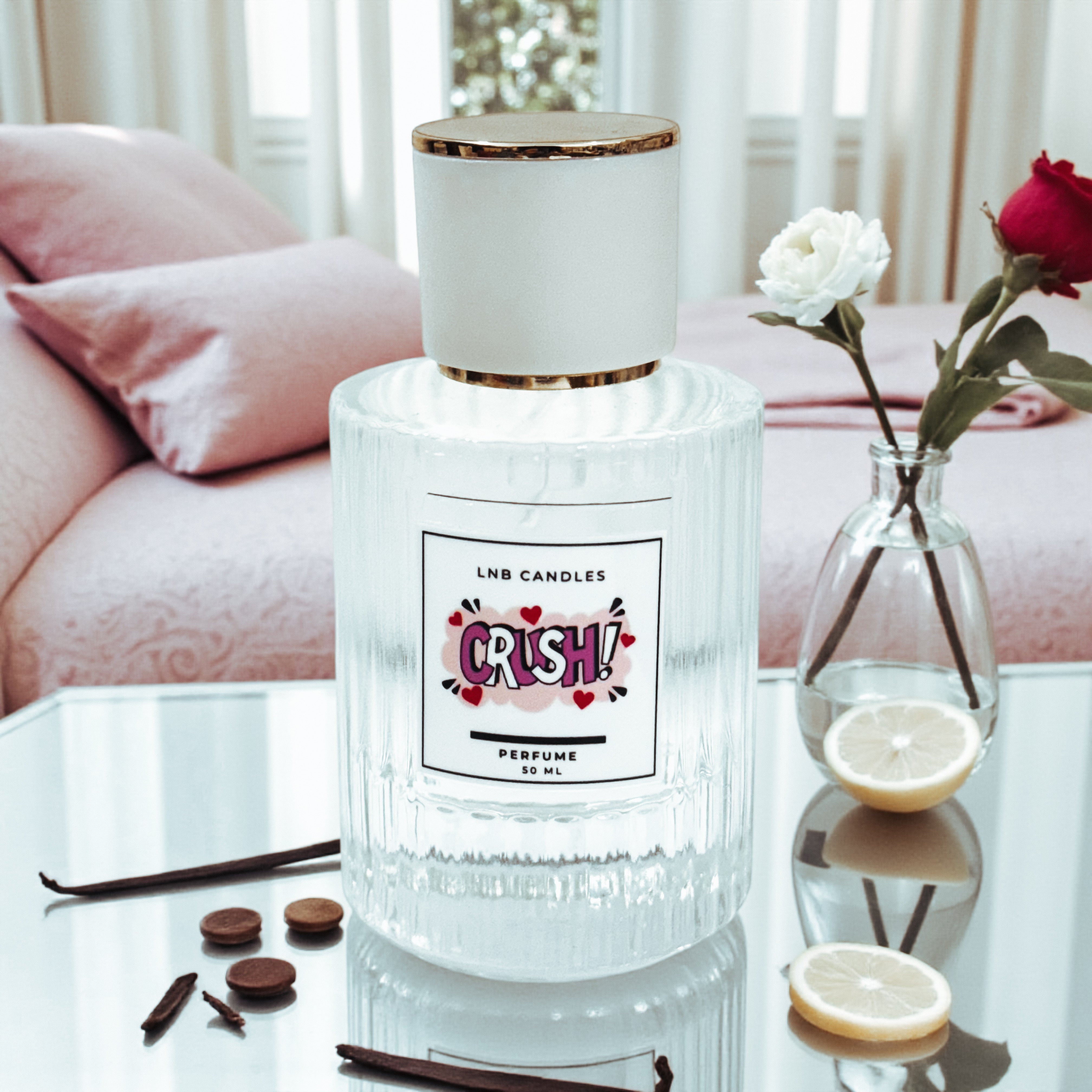 Crush Perfume for Women – Sweet Fruity Floral Fragrance with Vanilla & Soft Musk | Everyday Feminine Scent
