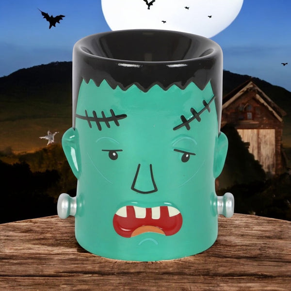 Halloween Wax Melt and Essential Oil Warmer Frankenstein