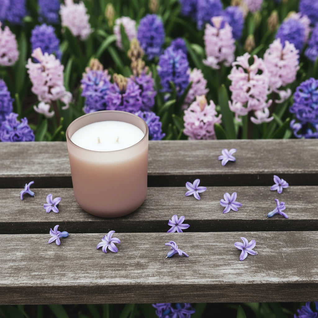Joyful Hyacinth Scented Candle