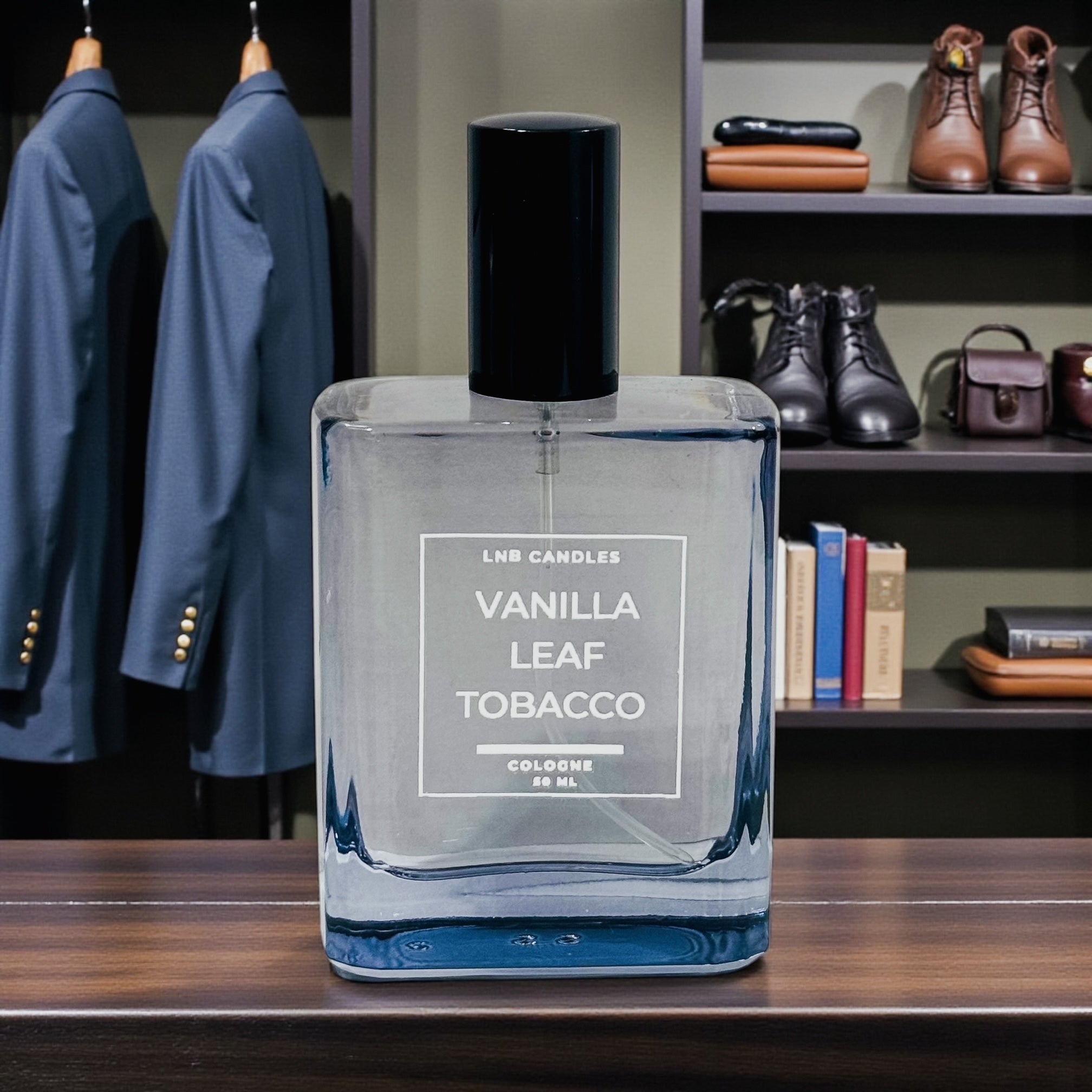 Vanilla Leaf Tobacco Cologne for Men | Warm Tobacco Leaf, Vanilla & Spice Fragrance | Long Lasting Men's Cologne | Made in USA