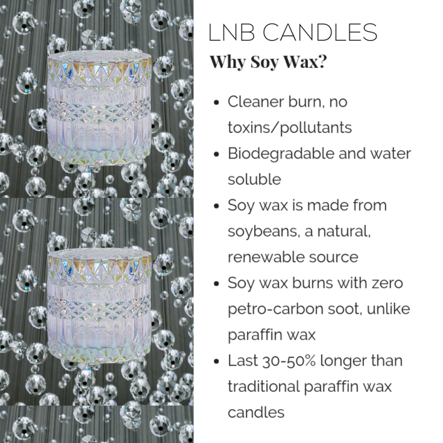 Paris Luxury Candle Home Decor Scent Designer Inspired By Frederic Malle Carnal Flower - LNB Luxury Candles Home Decor