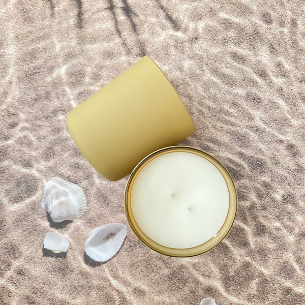 Island Getaway Stress Relief Candle Scents of Vanilla Mint
