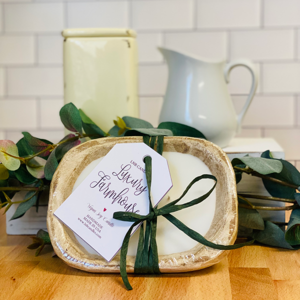 Eucalyptus Mini Dough Bowl Candle With Fresh Scent
