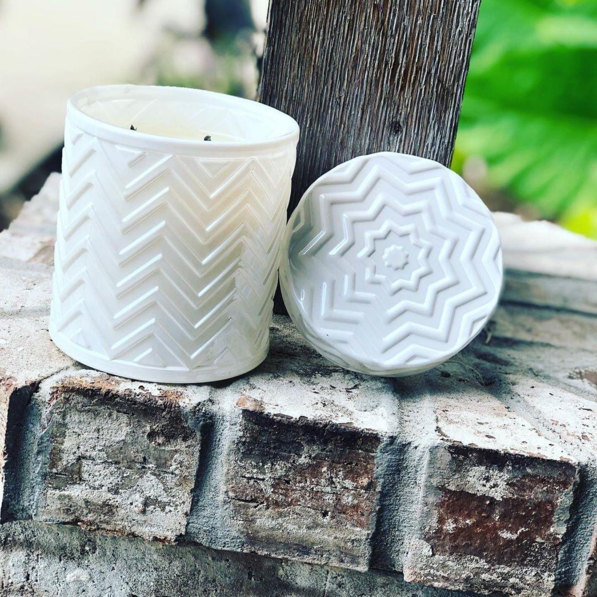 White Satin Candle Inspired White Suede