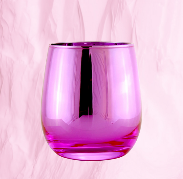Decorative Chanel Type Wine Glass | Simply Scents Candle
